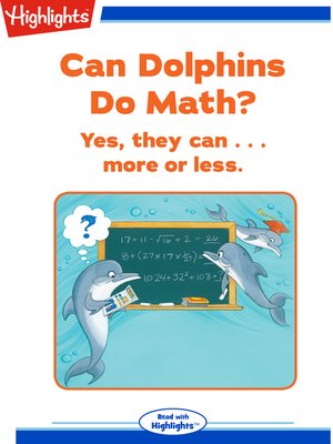 cover image of Can Dolphins Do Math?